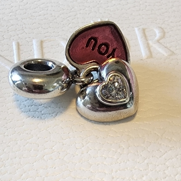 Pandora You & Me retired Charm - Picture 7 of 7